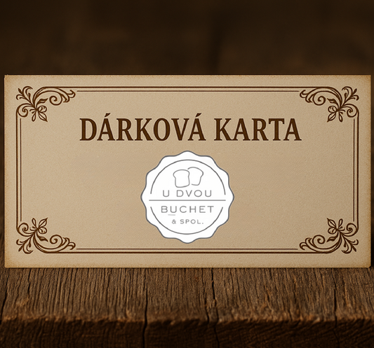 Dárková karta - U Dvou Buchet