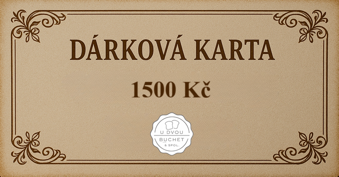 Dárková karta - U Dvou Buchet